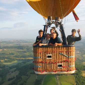 how to book a hot air balloon ride